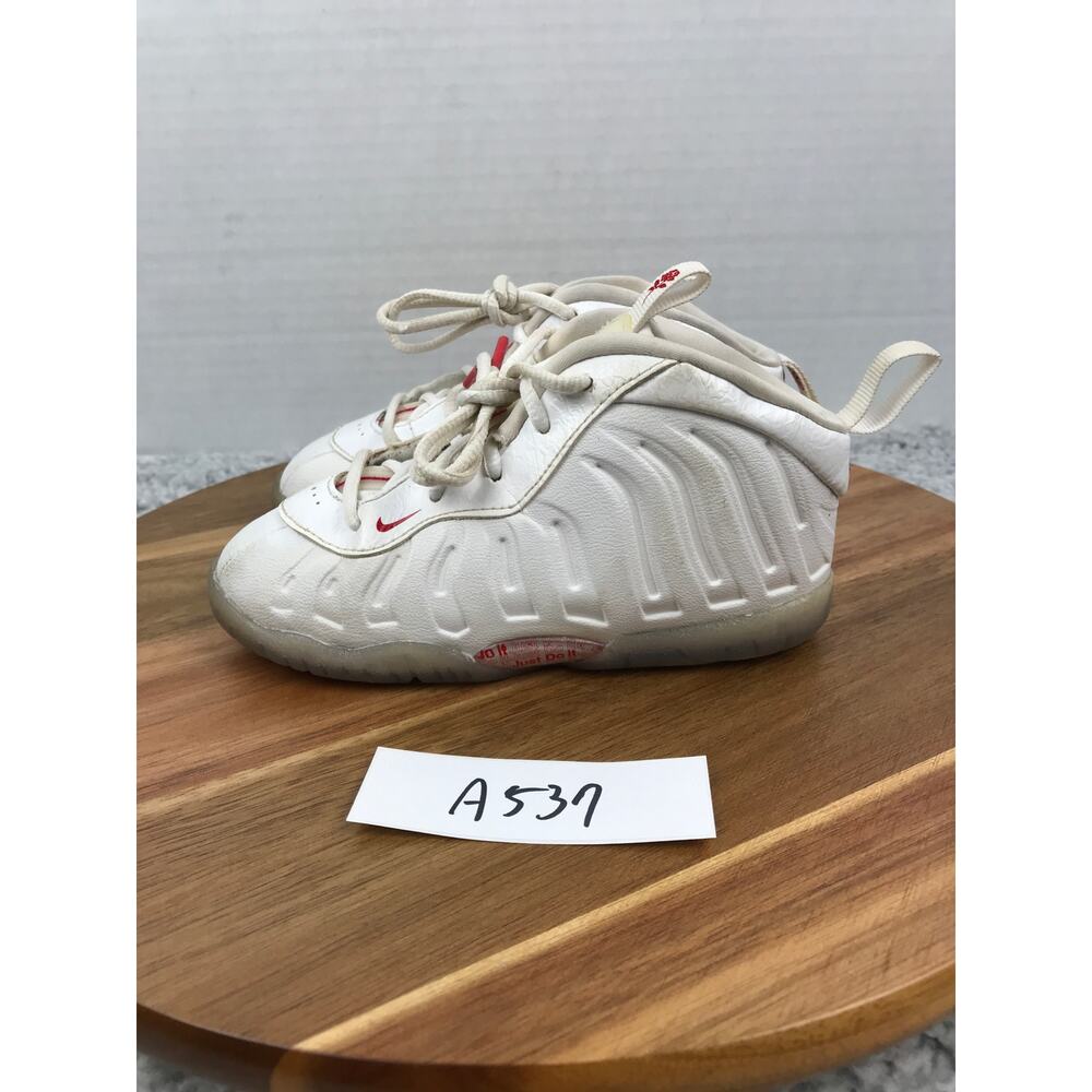 Nike Toddler 9c Little Lil Posite One Takeout Bag TD White Casual Daily Sneaker
